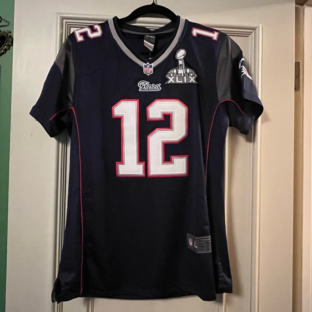 Women’s Nike XL Superbowl XLIX NFL New England Patriots Tom Brady Jersey